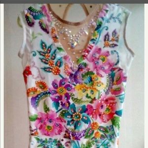 Girls Handmade Competition Leotard Pre-Owned